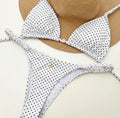 White Polka Dot Set
